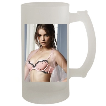 Barbara Palvin 16oz Frosted Beer Stein