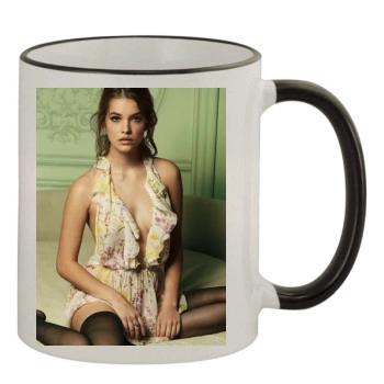 Barbara Palvin 11oz Colored Rim & Handle Mug