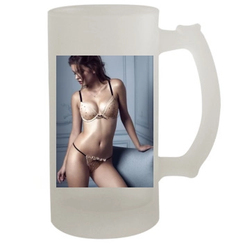 Barbara Palvin 16oz Frosted Beer Stein