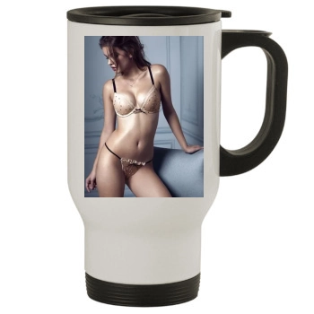 Barbara Palvin Stainless Steel Travel Mug