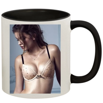 Barbara Palvin 11oz Colored Inner & Handle Mug