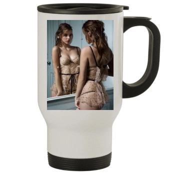 Barbara Palvin Stainless Steel Travel Mug