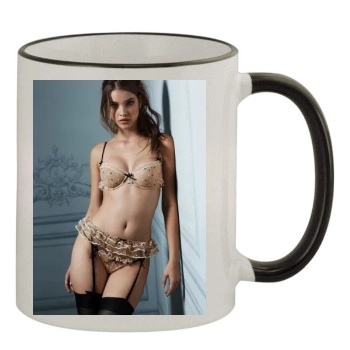 Barbara Palvin 11oz Colored Rim & Handle Mug