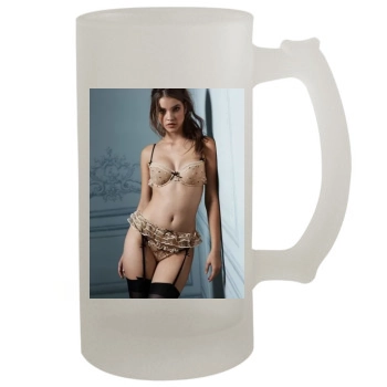 Barbara Palvin 16oz Frosted Beer Stein