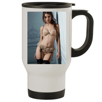 Barbara Palvin Stainless Steel Travel Mug