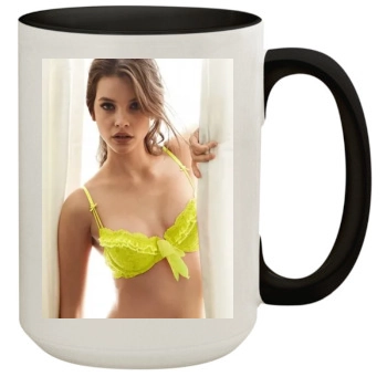 Barbara Palvin 15oz Colored Inner & Handle Mug