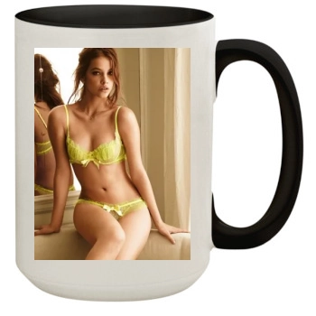 Barbara Palvin 15oz Colored Inner & Handle Mug