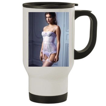 Barbara Palvin Stainless Steel Travel Mug