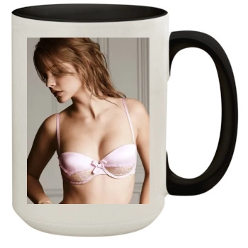 Barbara Palvin 15oz Colored Inner & Handle Mug