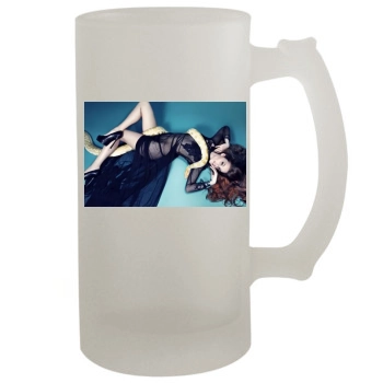 Barbara Palvin 16oz Frosted Beer Stein