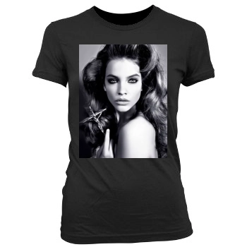 Barbara Palvin Women's Junior Cut Crewneck T-Shirt