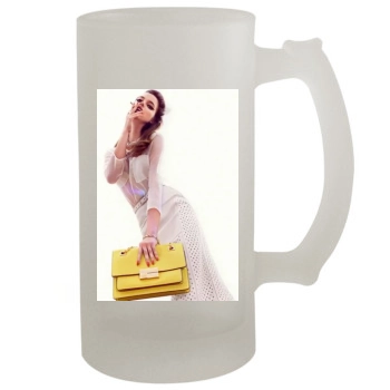 Barbara Palvin 16oz Frosted Beer Stein