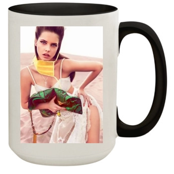 Barbara Palvin 15oz Colored Inner & Handle Mug