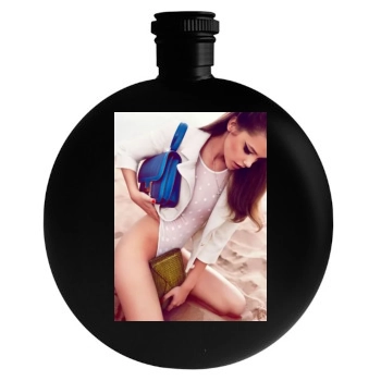 Barbara Palvin Round Flask