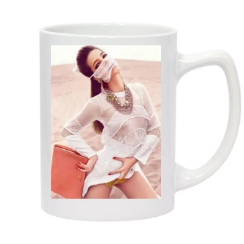 Barbara Palvin 14oz White Statesman Mug