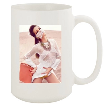 Barbara Palvin 15oz White Mug