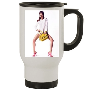 Barbara Palvin Stainless Steel Travel Mug