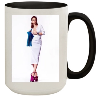 Barbara Palvin 15oz Colored Inner & Handle Mug