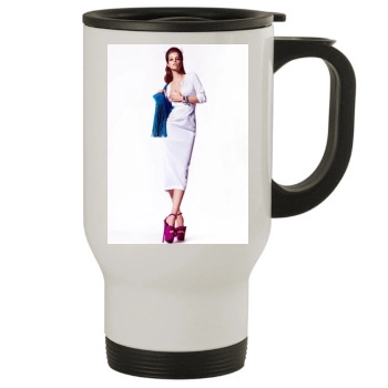 Barbara Palvin Stainless Steel Travel Mug