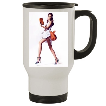 Barbara Palvin Stainless Steel Travel Mug