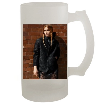 Barbara Palvin 16oz Frosted Beer Stein