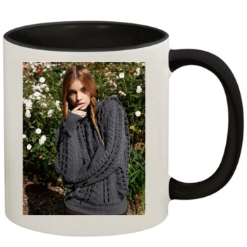 Barbara Palvin 11oz Colored Inner & Handle Mug