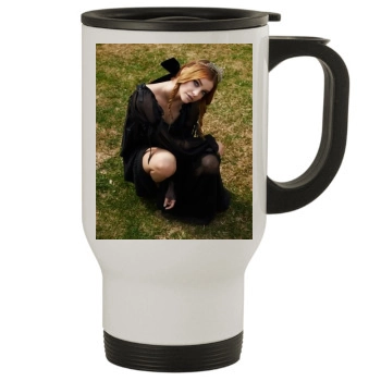 Barbara Palvin Stainless Steel Travel Mug