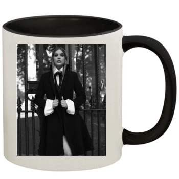 Barbara Palvin 11oz Colored Inner & Handle Mug