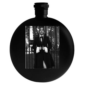 Barbara Palvin Round Flask