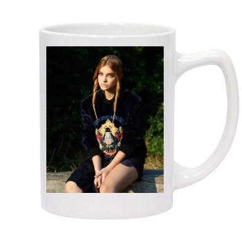 Barbara Palvin 14oz White Statesman Mug