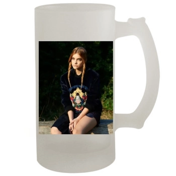 Barbara Palvin 16oz Frosted Beer Stein