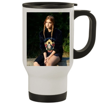 Barbara Palvin Stainless Steel Travel Mug