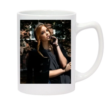 Barbara Palvin 14oz White Statesman Mug