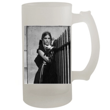 Barbara Palvin 16oz Frosted Beer Stein