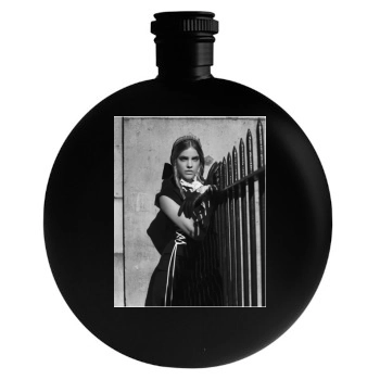 Barbara Palvin Round Flask