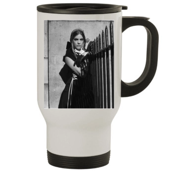 Barbara Palvin Stainless Steel Travel Mug