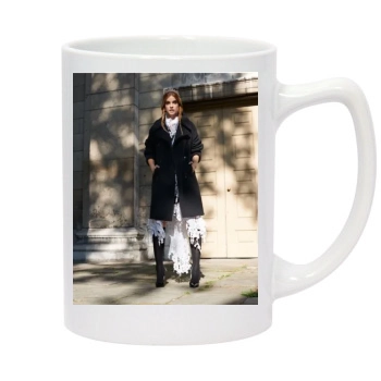 Barbara Palvin 14oz White Statesman Mug