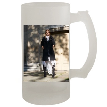 Barbara Palvin 16oz Frosted Beer Stein