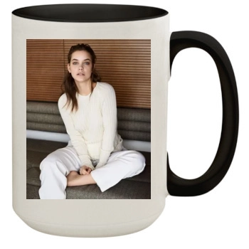 Barbara Palvin 15oz Colored Inner & Handle Mug