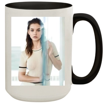 Barbara Palvin 15oz Colored Inner & Handle Mug