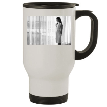 Barbara Palvin Stainless Steel Travel Mug