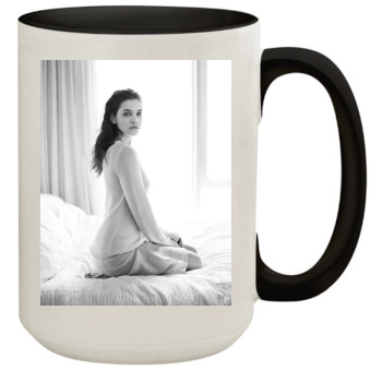 Barbara Palvin 15oz Colored Inner & Handle Mug