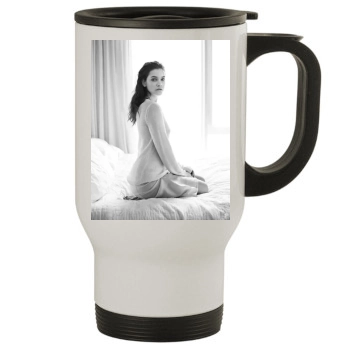 Barbara Palvin Stainless Steel Travel Mug