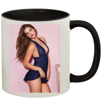 Barbara Palvin 11oz Colored Inner & Handle Mug