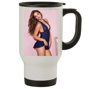 Barbara Palvin Stainless Steel Travel Mug