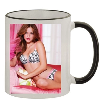 Barbara Palvin 11oz Colored Rim & Handle Mug