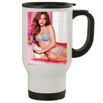 Barbara Palvin Stainless Steel Travel Mug