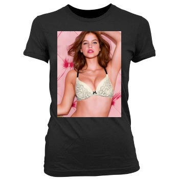 Barbara Palvin Women's Junior Cut Crewneck T-Shirt