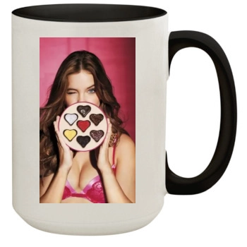 Barbara Palvin 15oz Colored Inner & Handle Mug