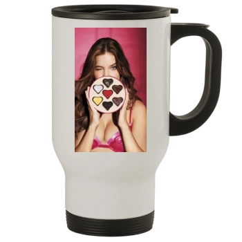 Barbara Palvin Stainless Steel Travel Mug